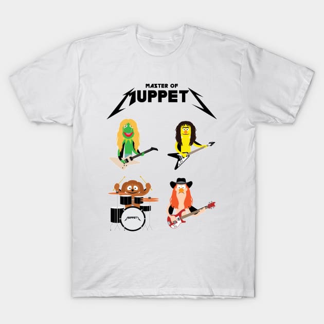 Master of Muppets T-Shirt by Baby Rockstar